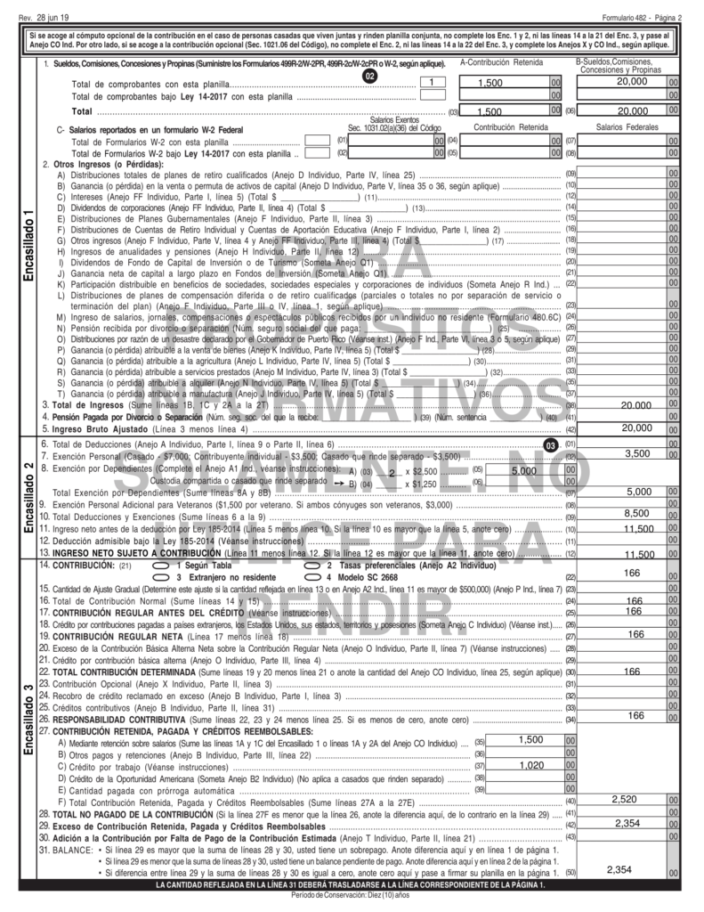 Aprende los nuevos cambios al Crédito por Trabajo (“Earned Income Credit”) por la Reforma Contributiva (Ley 257-2018) y cómo se cálcula. 4