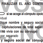 Estados personales de los contribuyentes que son individuos