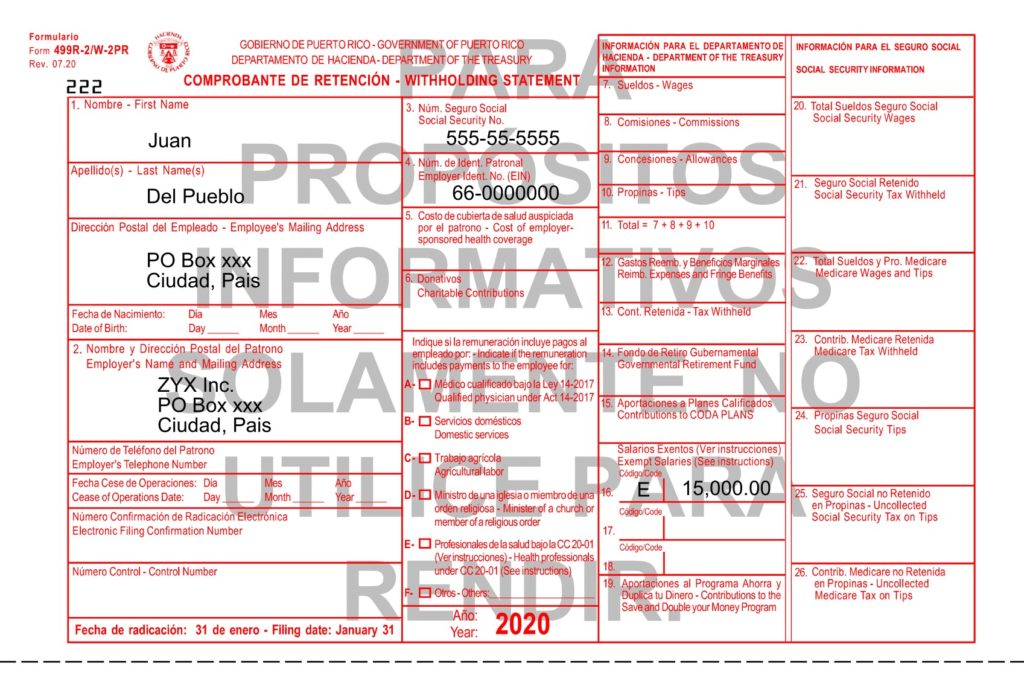 Jóvenes menores de 27 años no olviden revisar sus Comprobantes de Retención W-2 25