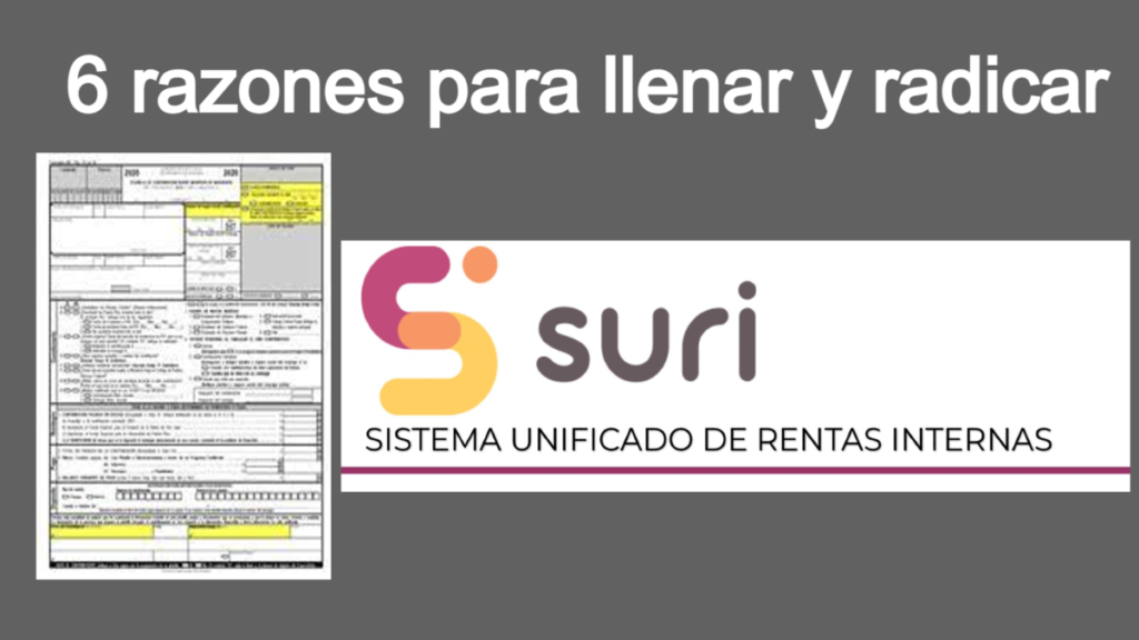 6 razones para llenar la planilla de contribución sobre ingresos por SURI 5