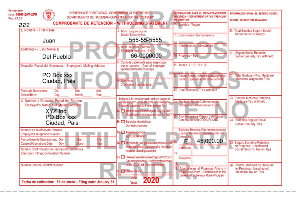 Jóvenes menores de 27 años no olviden revisar sus Comprobantes de Retención W-2 4
