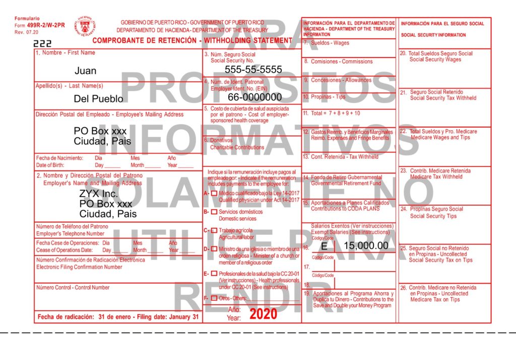 Jóvenes menores de 27 años no olviden revisar sus Comprobantes de Retención W-2 7